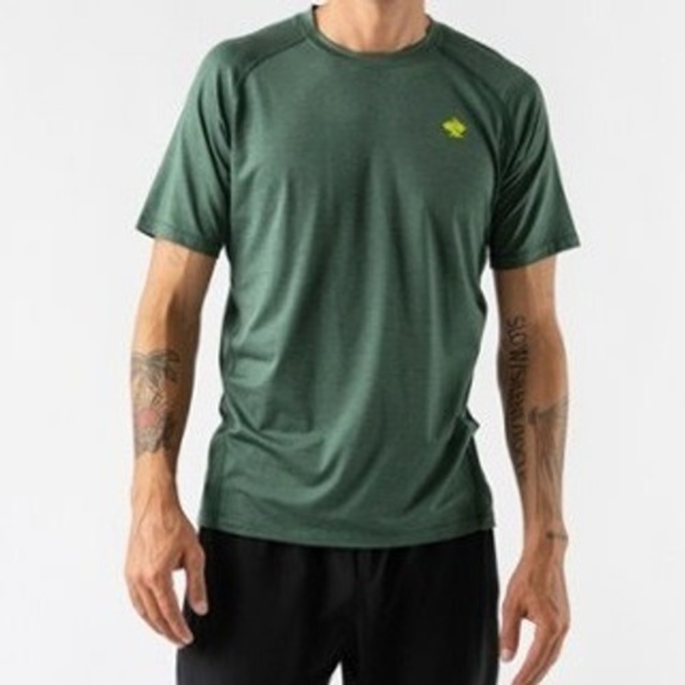 Rabbit Men's EZ Short Sleeve Shirt Green XL